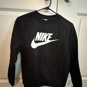 Nike Black Crew Neck Sweater